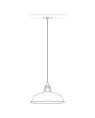 Track pendant lamps