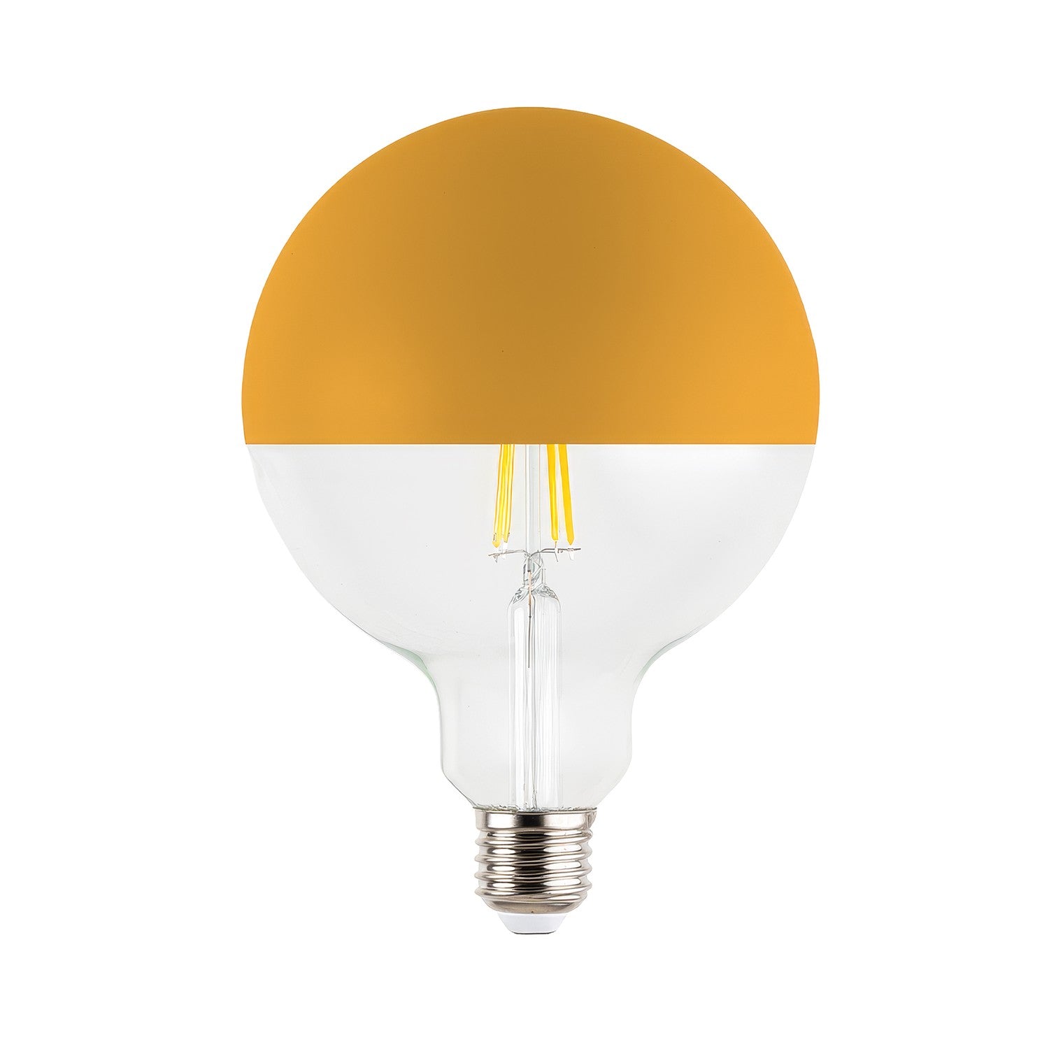 Maria LED light bulb G125 4.8W 806Lm E27 2700K Dimmable - Yellow