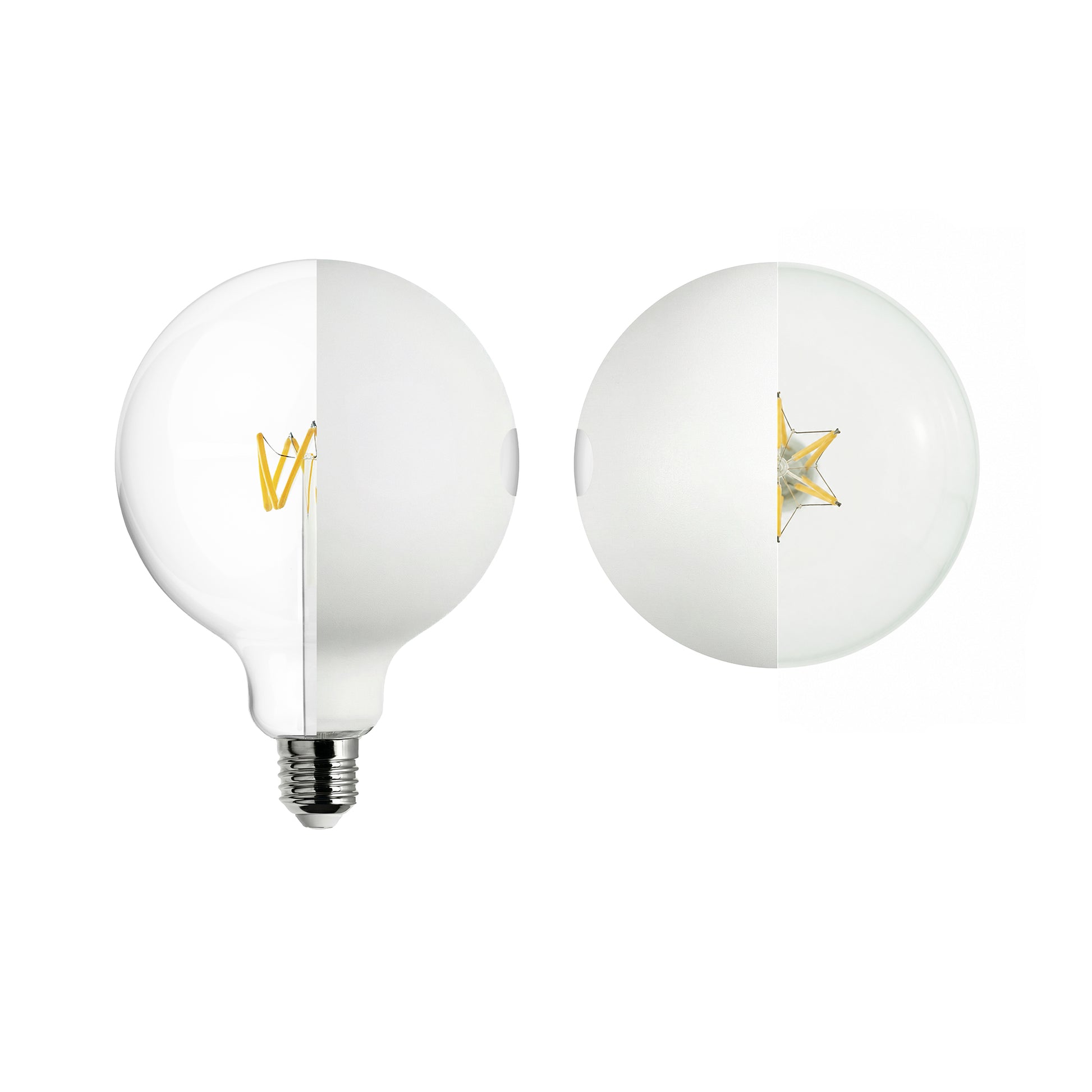 Lampadina LED Talia G125 4,8W 806Lm E27 2700K Dimmerabile - Bianco