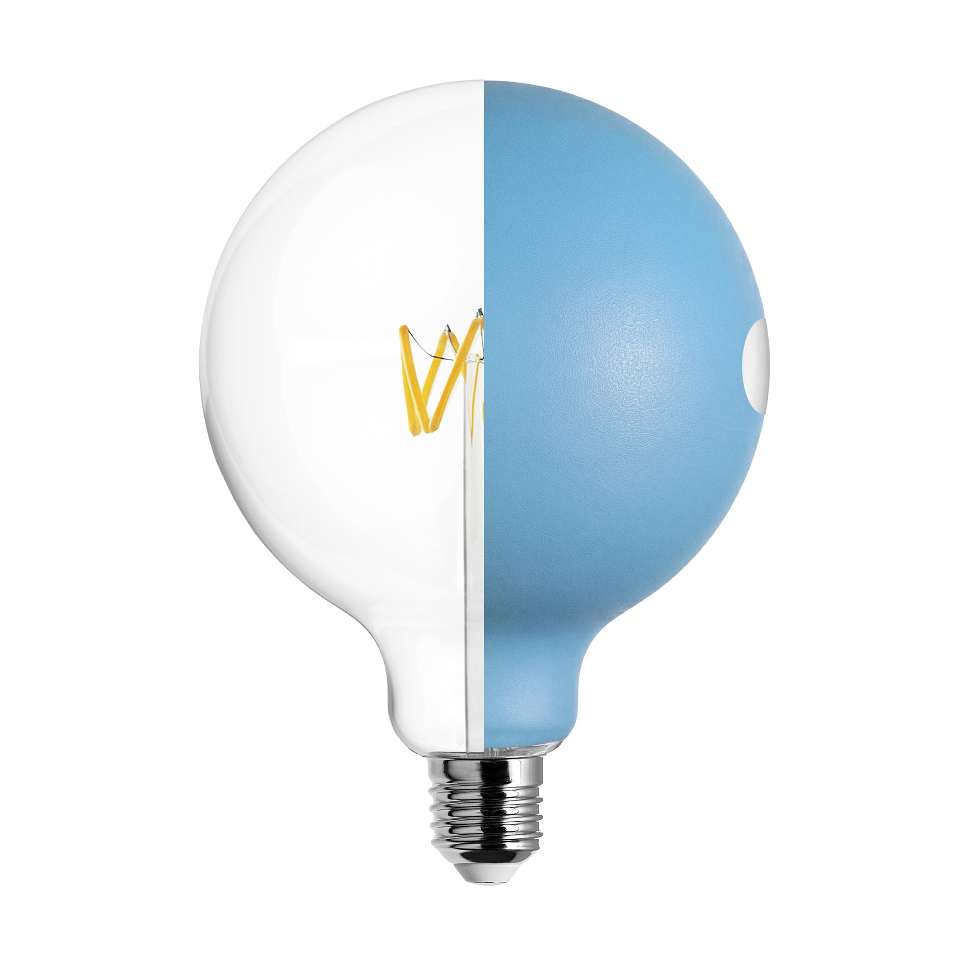 Lampadina LED Talia G125 4,8W 806Lm E27 2700K Dimmerabile - Blu