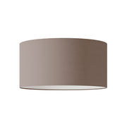 Paralume Cilindro XL in tessuto con attacco E27 - Made in Italy - Arenal Cenere