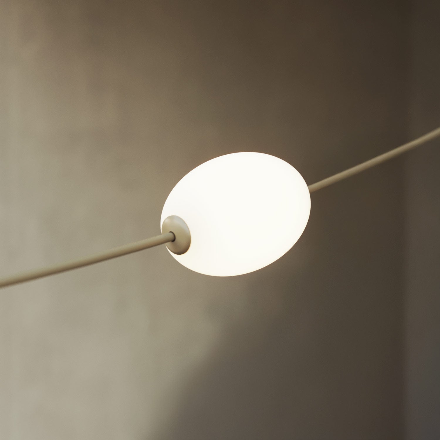 Catena luminosa 3 punti luce da esterno IP67 Verde oliva con spina UK - Marina3