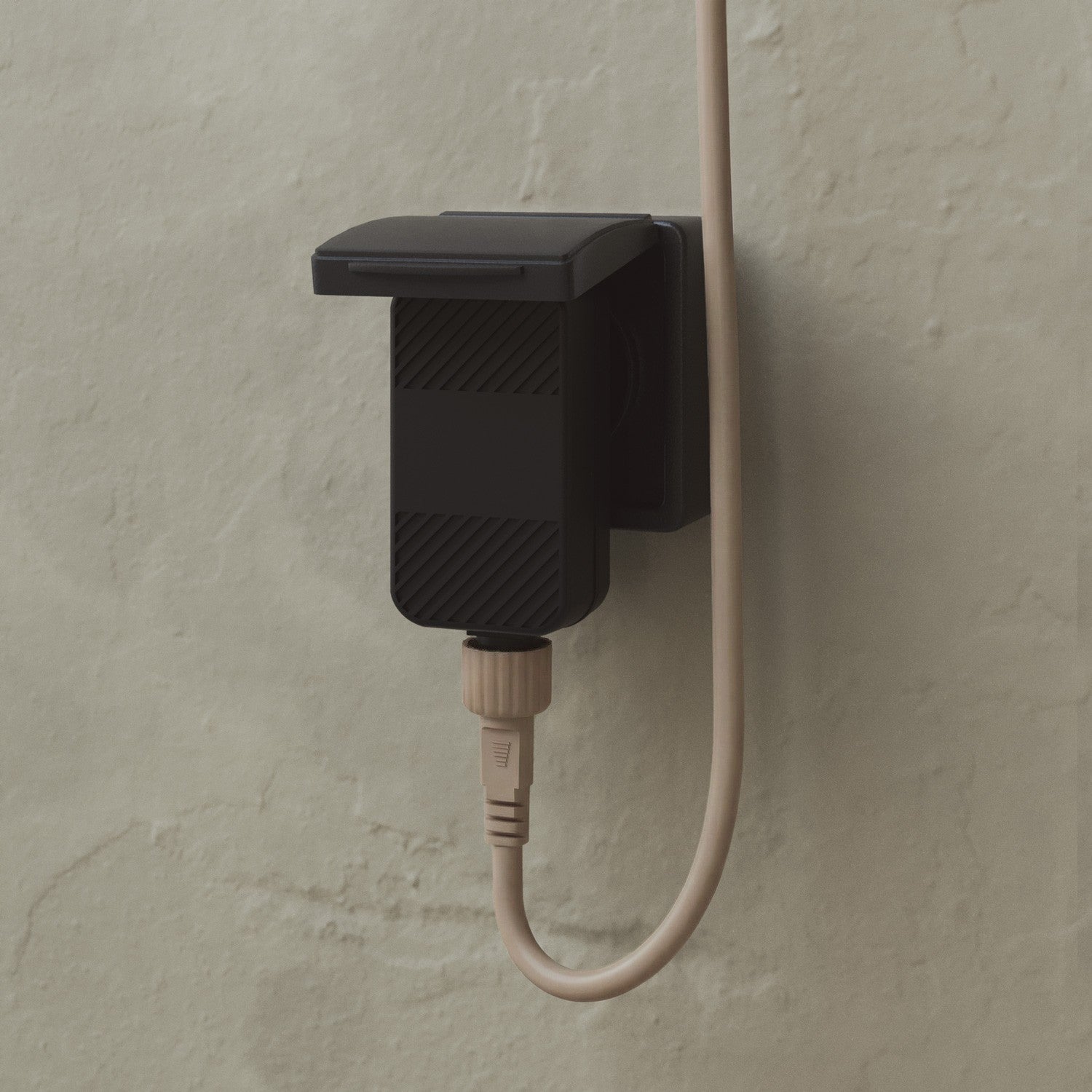 Catena luminosa 6 punti luce da esterno IP67 Desert Brown con spina UK - Marina6