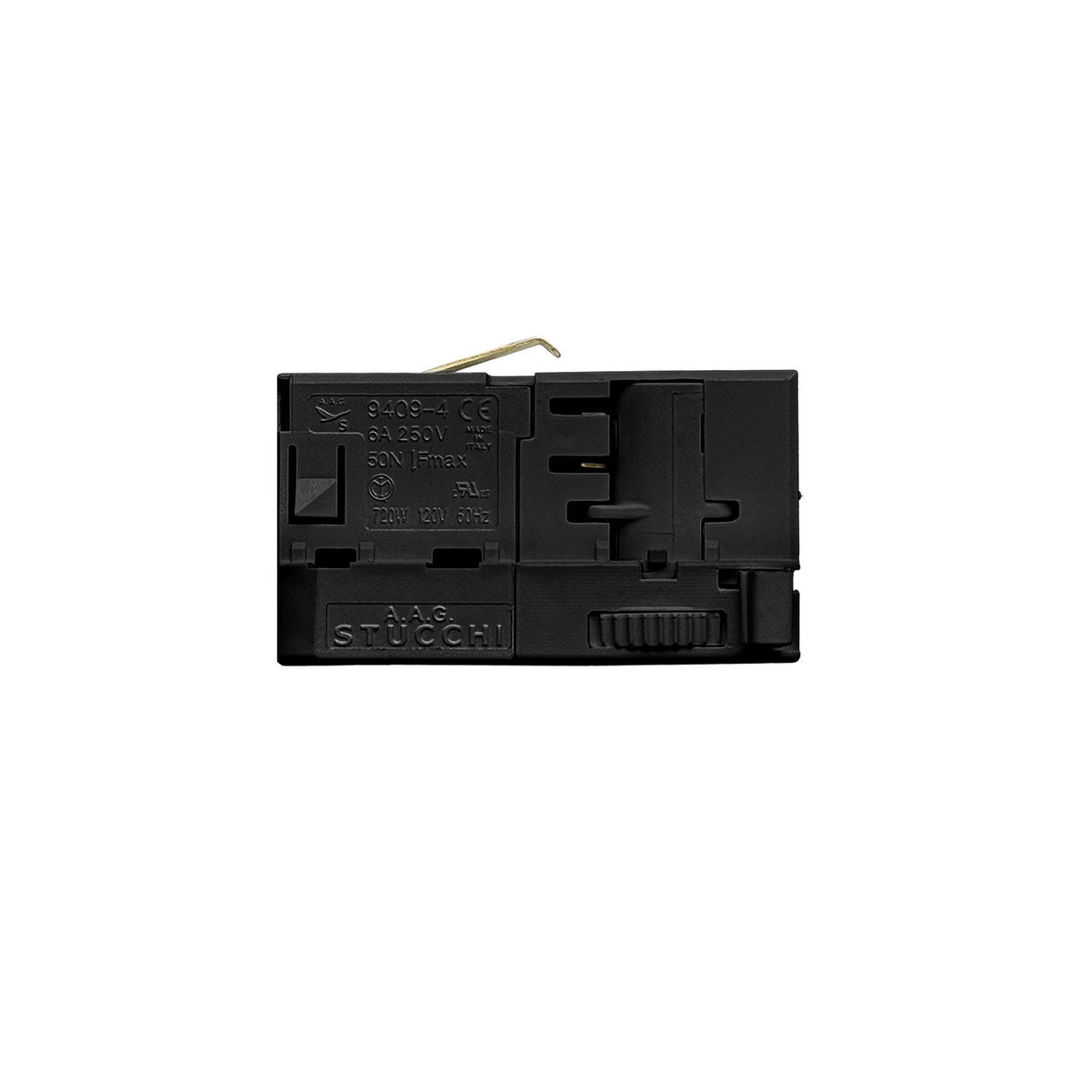 Stucchi adapter for three-phase track - for pendant - Black – Creative ...