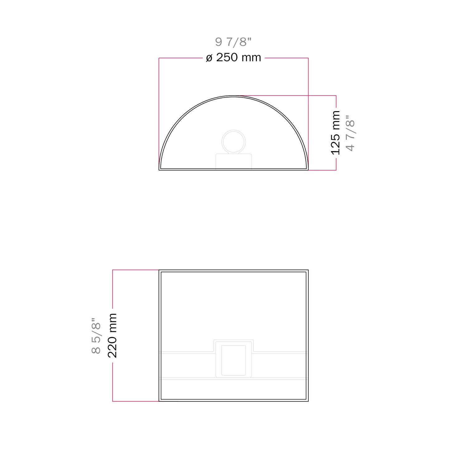 Applique Ventola con paralume in tessuto - Made in Italy - Lana Aragosta