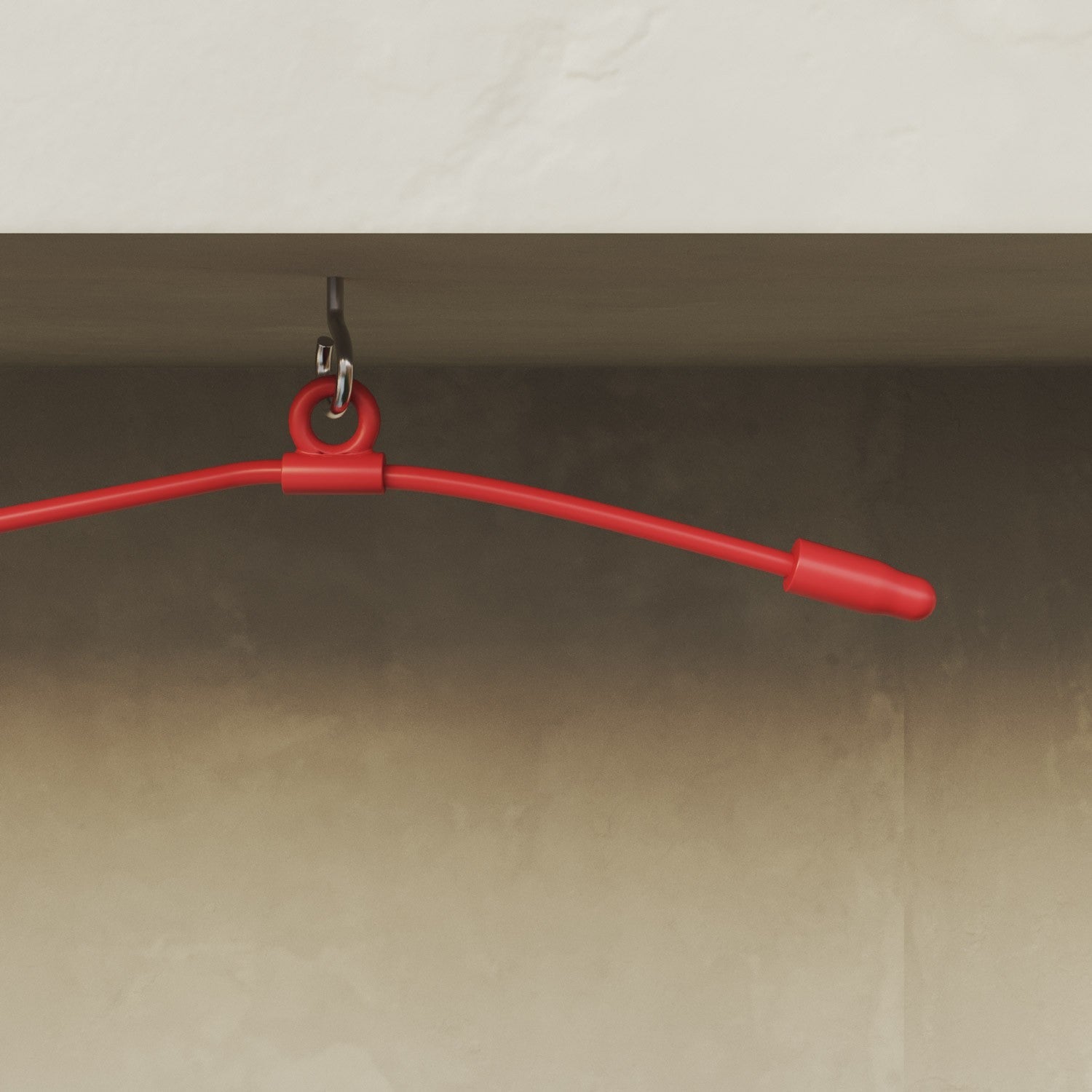 Catena luminosa 6 punti luce da esterno IP67 Rosso Stella Marina con spina UK - Marina6 Cherry 70 cm