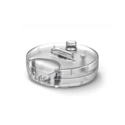 Dimmer universale rotondo con pulsante e morsetto di terra - omologato UL - Trasparente