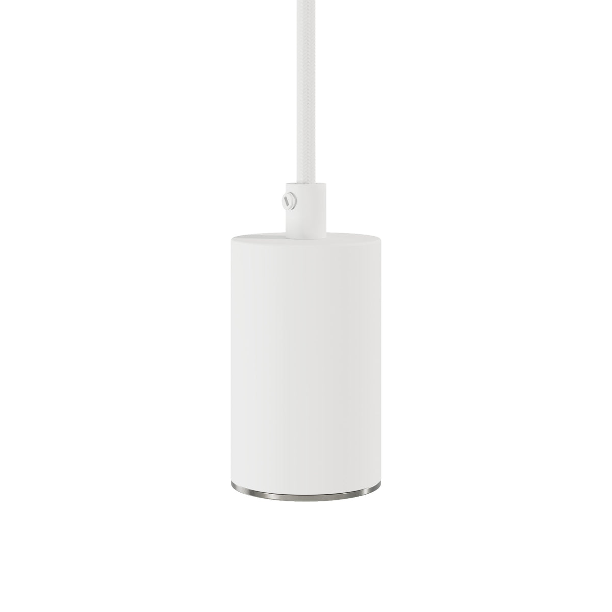Faretto GU10 Spotlight LED Bispot - Bianco opaco / Cromo
