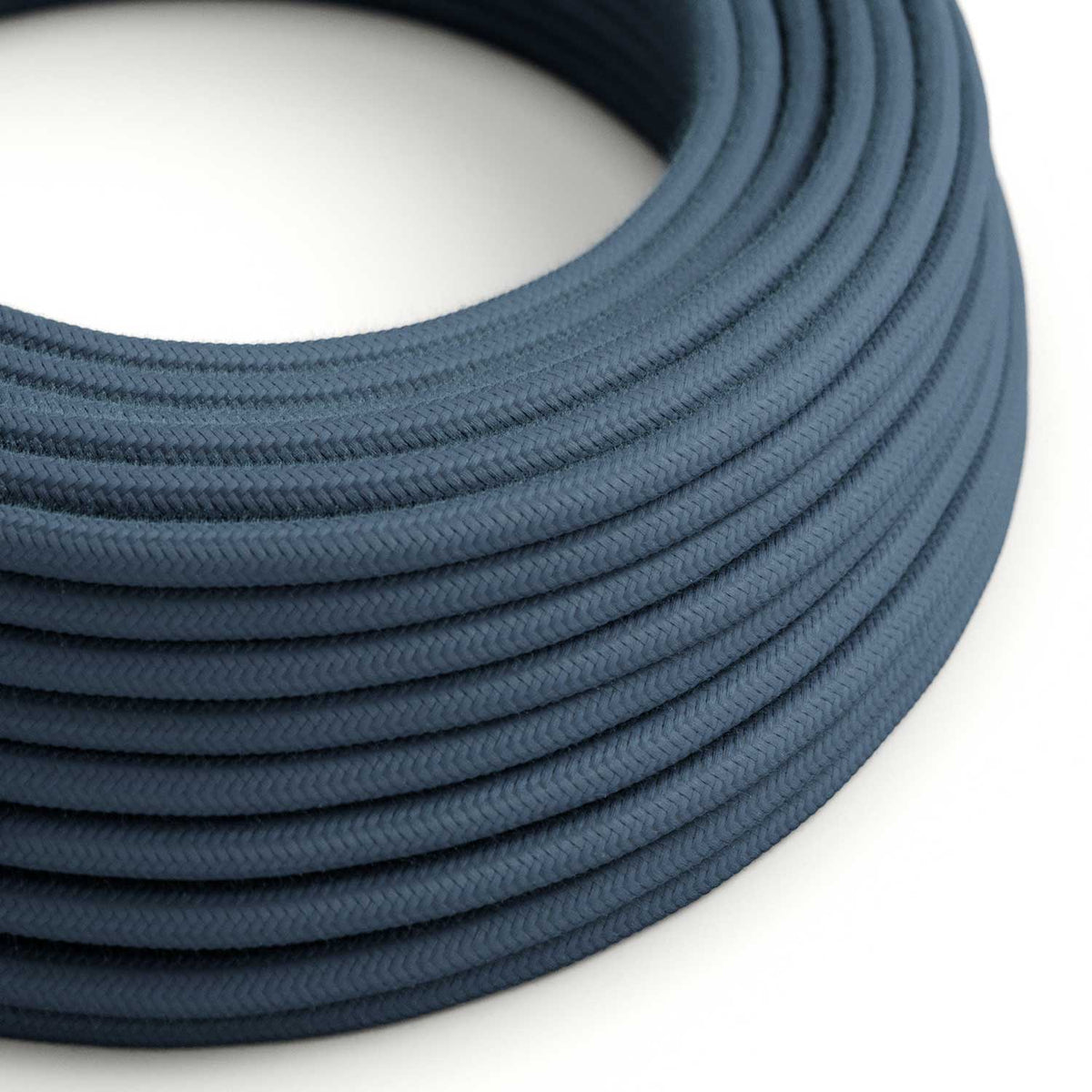 Stone Grey cotton electric cable – Creative Cables