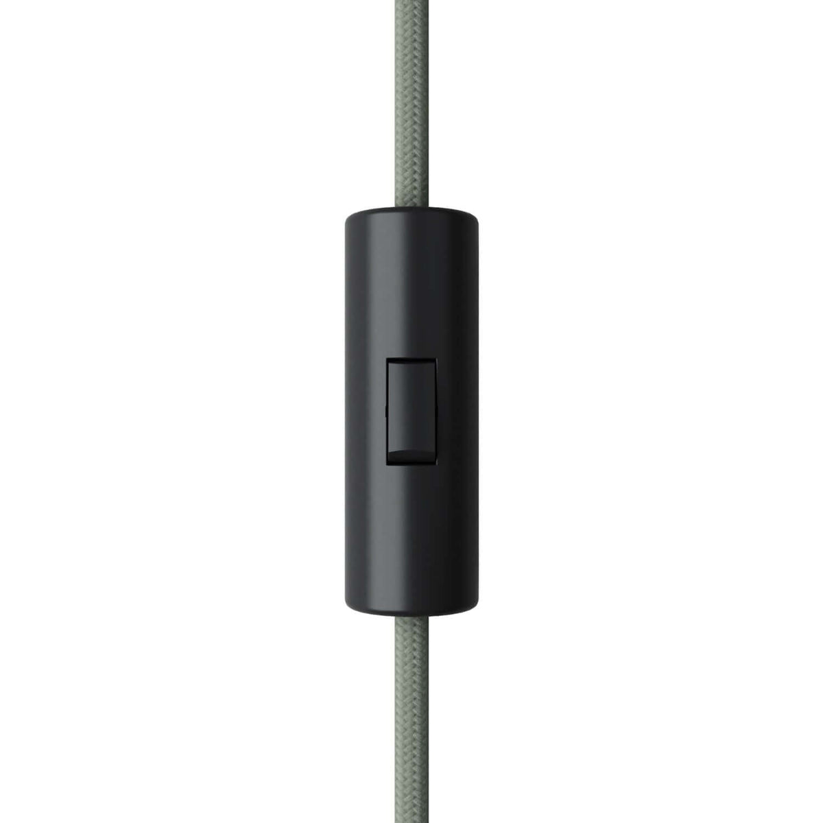 Single-pole rocker switch with earth terminal - Black – Creative Cables