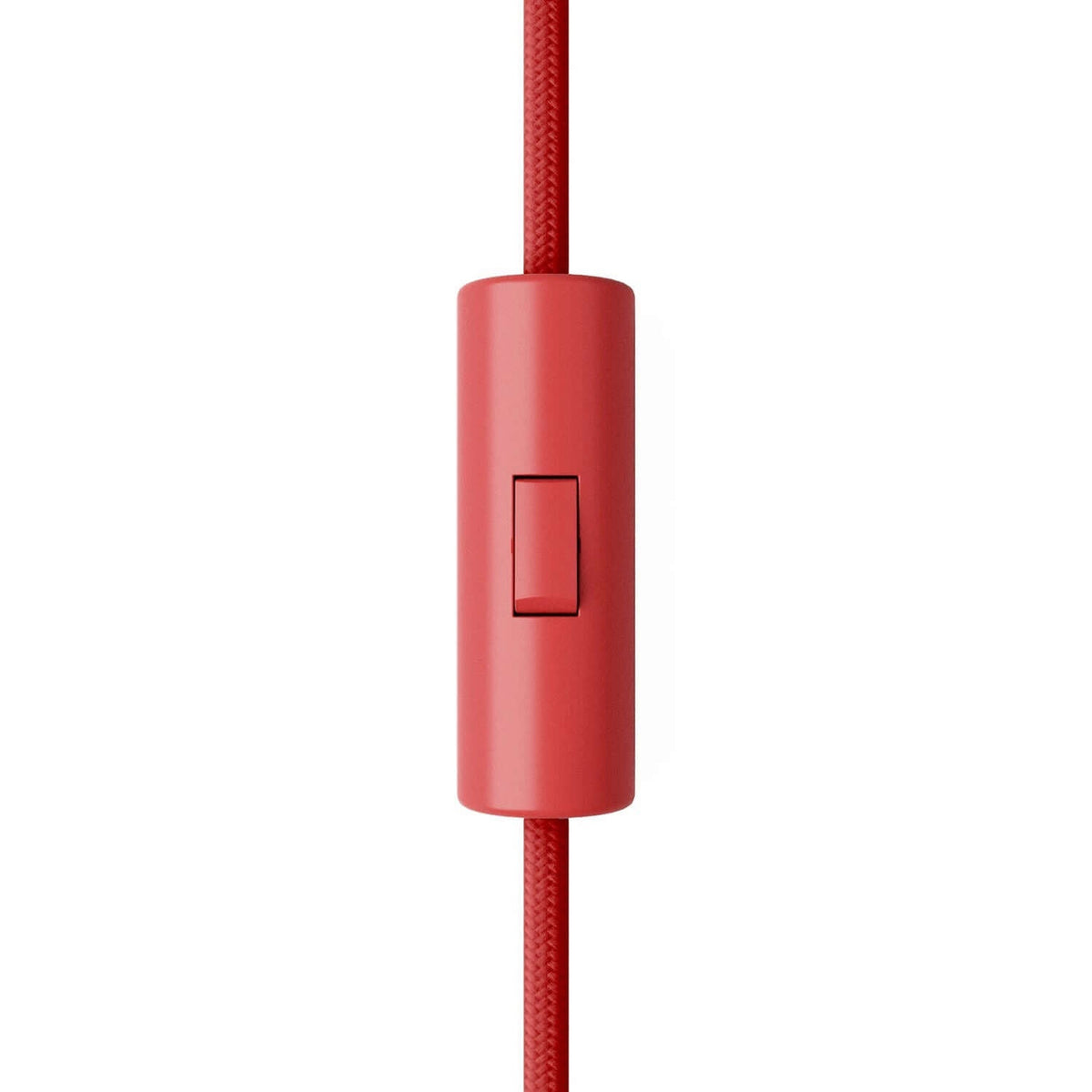 Single pole rocker switch with earth terminal - Red – Creative Cables