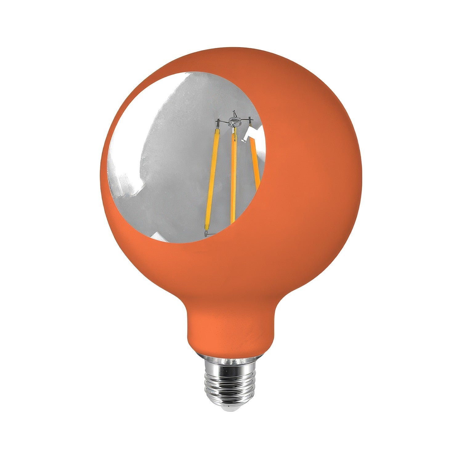 Lampadina LED Camo G125 4,8W 806Lm E27 2700K Dimmerabile - Arancione