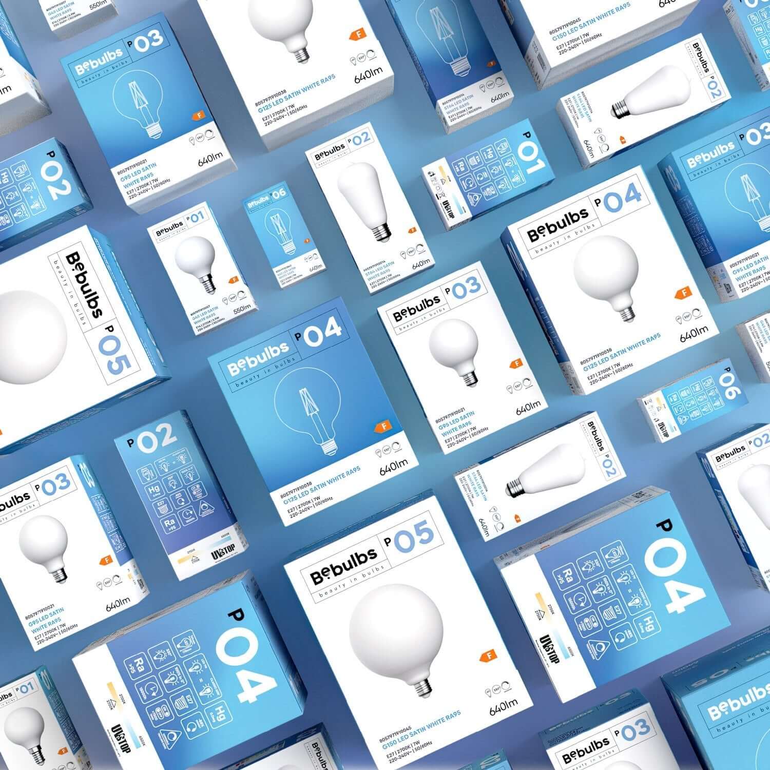 Lampadina LED Effetto Porcellana CRI 95 G95 7W 640Lm E27 2700K Dimmerabile - P03 - Creative Cables