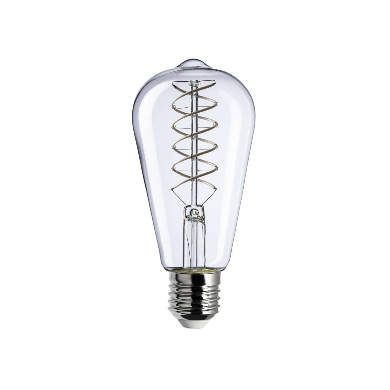 Lampadina LED Filamento Bianco Edison ST64 5,9W 500Lm E27 2700K Dimmerabile - W02