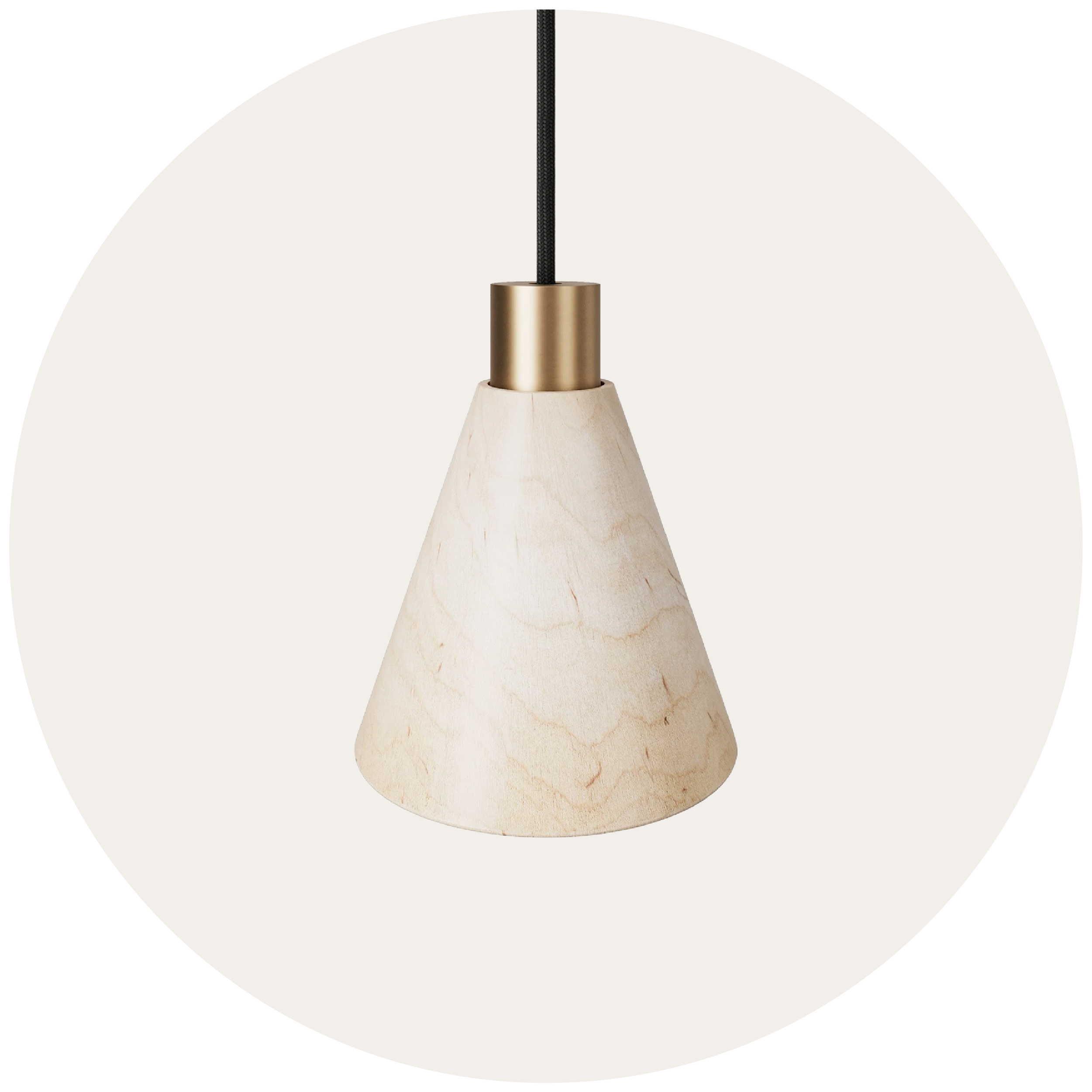 Wooden lampshades