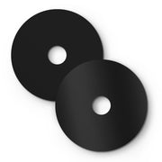 Mini piatto Ellepì 'Solid Color' Nero per lampade, diametro 24 cm - Made in Italy