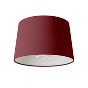 Paralume Athena con attacco E27 per lampada da tavolo o da terra - Made in Italy - Arenal Bordeaux