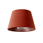 Paralume Impero S con attacco E27 per lampada da tavolo o applique - Made in Italy - Lana Aragosta