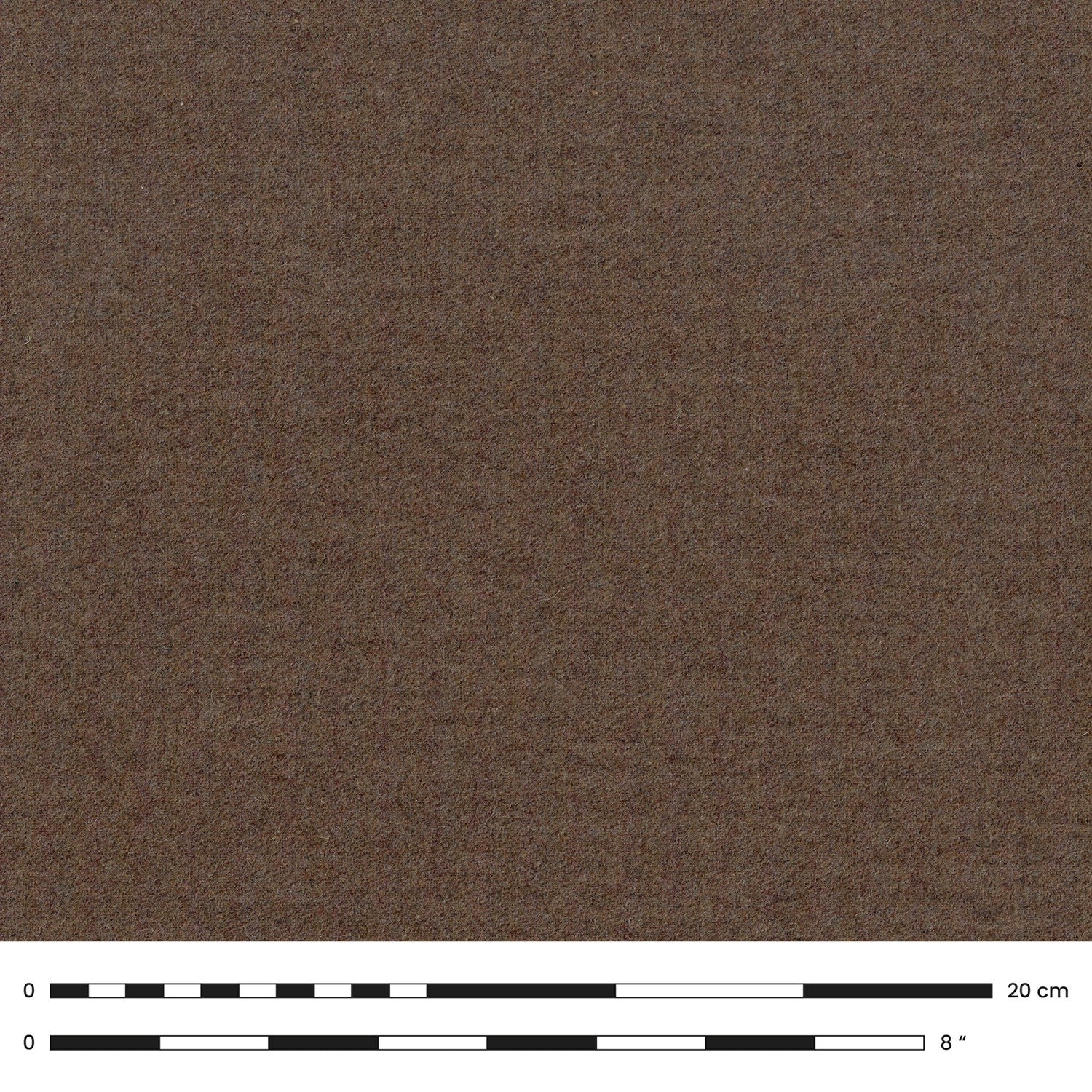 Plafoniera in tessuto Large - Made in Italy - Lana Marrone