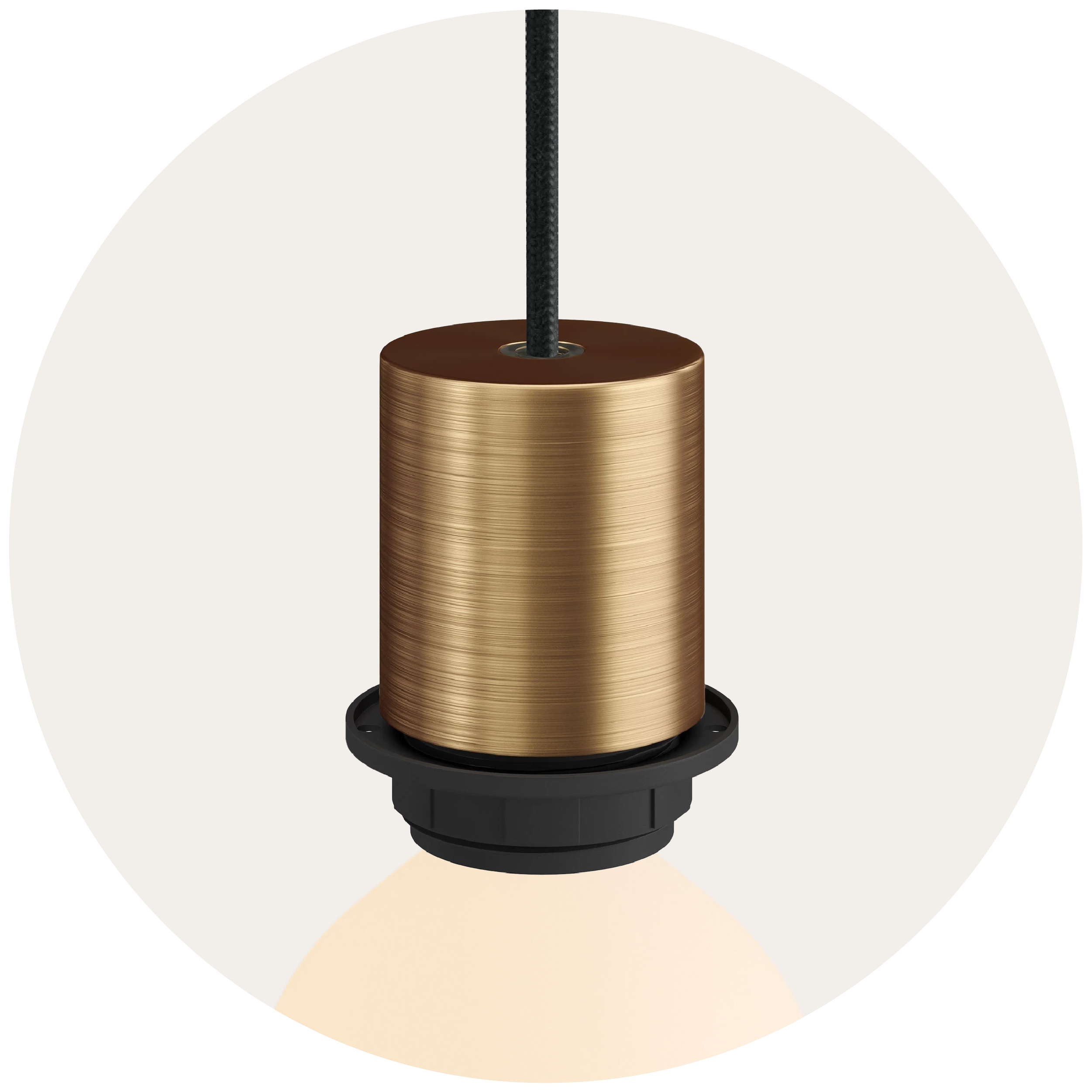 Lamp holder for lampshade