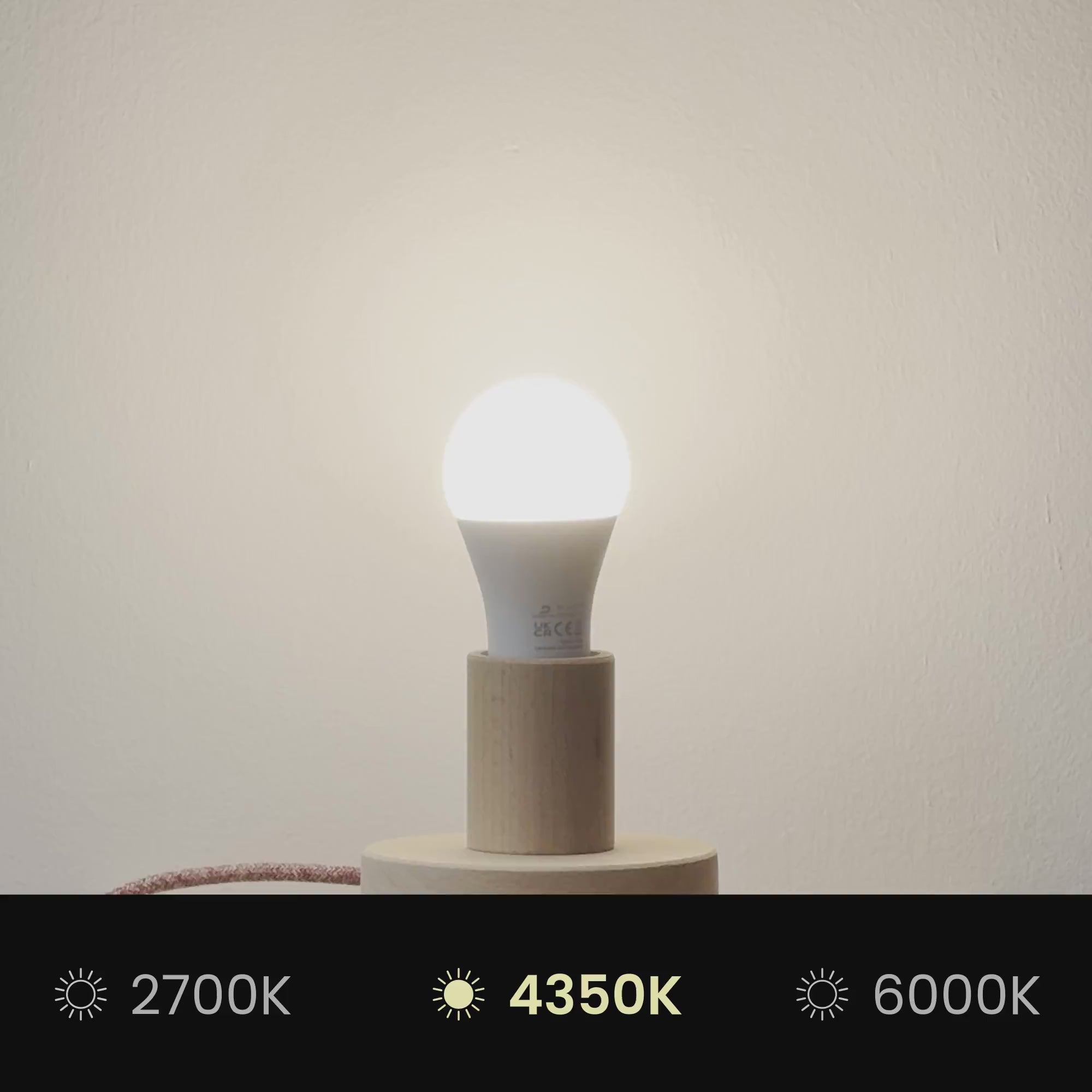 Load video: Lampshade Cylinder M in fabric with E27 fitting - Made in Italy - Beige Wool