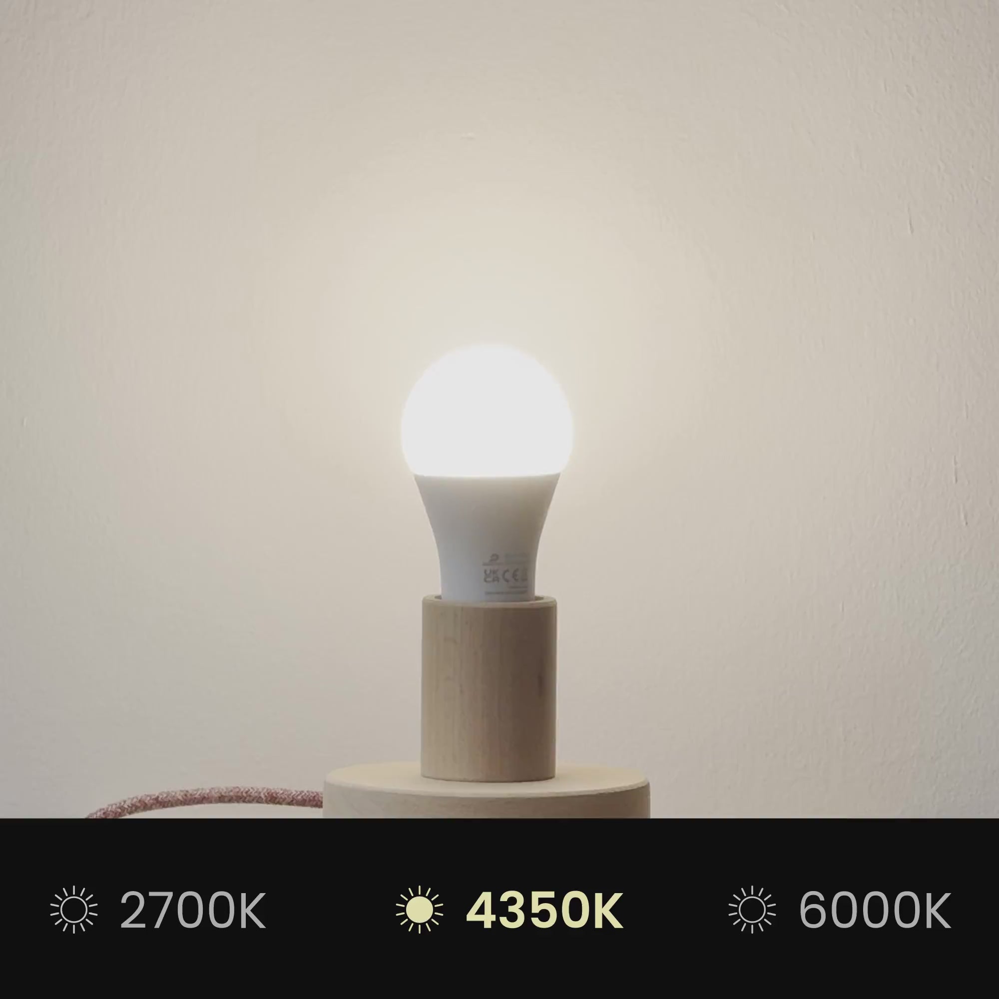 Load video: Small Jute fabric ceiling light - Made in Italy