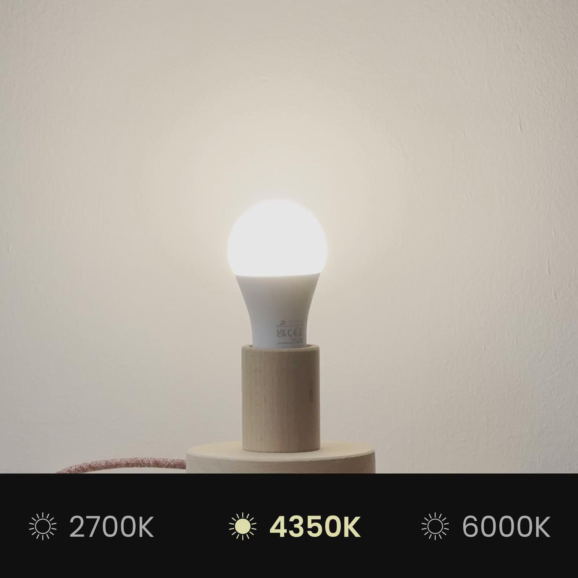 Load video: Ventola wall light with Camelot light grey fabric lampshade - Made in Italy