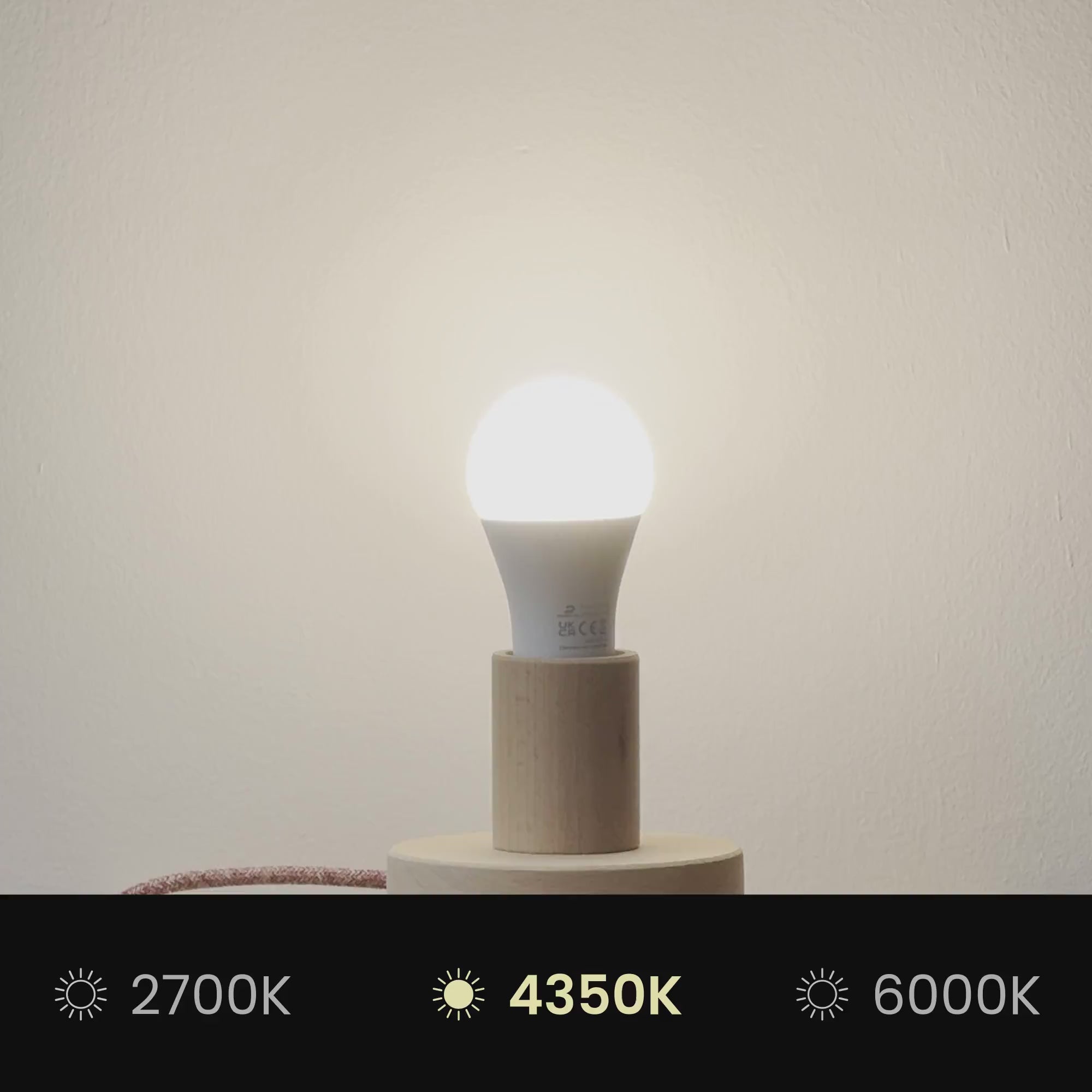 Load video: Impero Lampshade L for table lamp or wall sconce with E27 fitting - Made in Italy - Mandarin Cotton