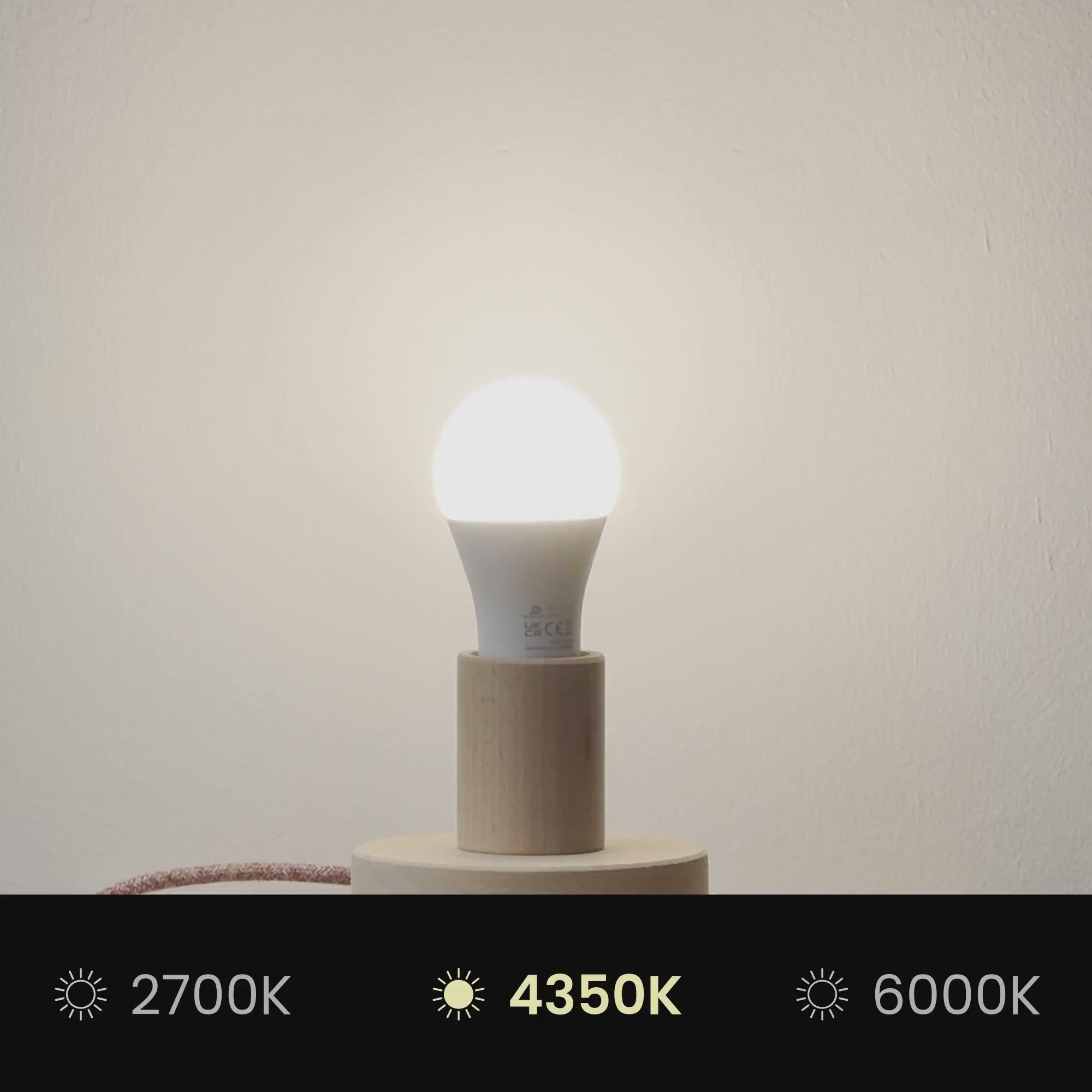 Load video: Athena Lampshade with E27 fitting for table or floor lamp - Made in Italy - Brown Wool