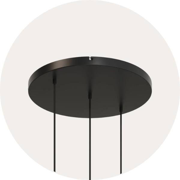 Ceiling canopies in aluminum
