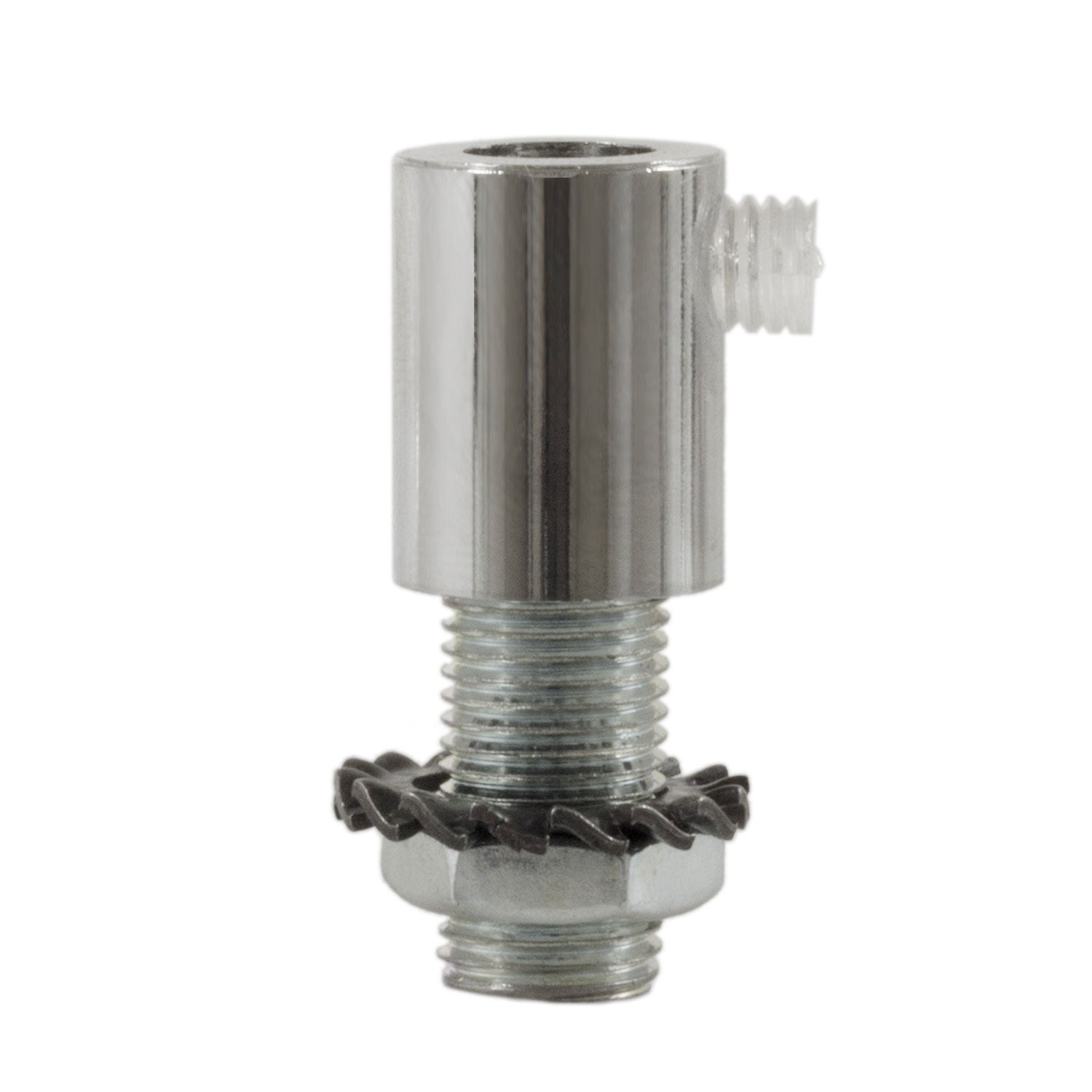 Metal Strain Relief Clamp Nipple For Cable – Nickel, Chrome, Gold, Or Silver Finish – For Textile/Cables