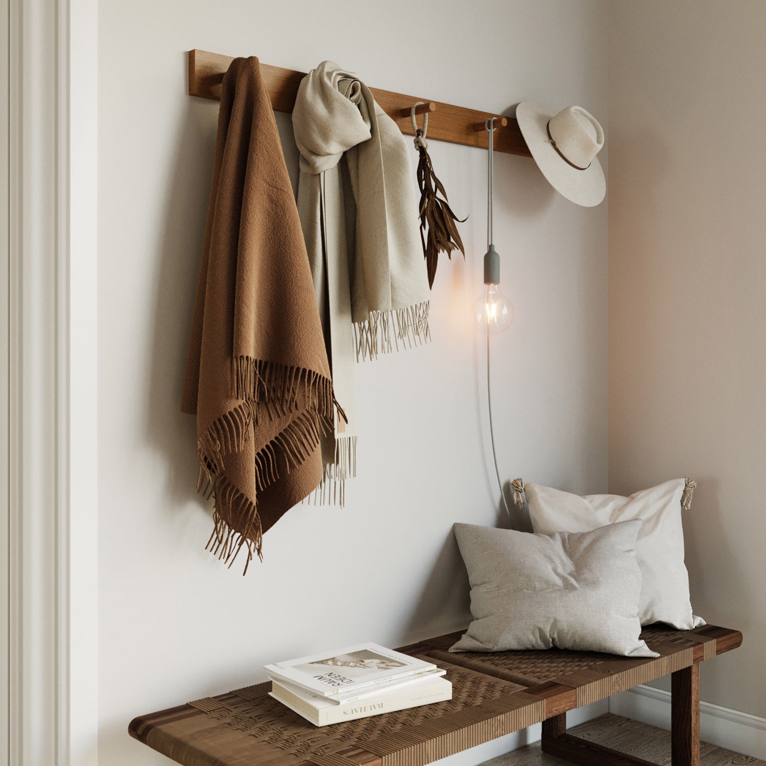 Snake Lampada in silicone con interruttore e spina UK - Grigio