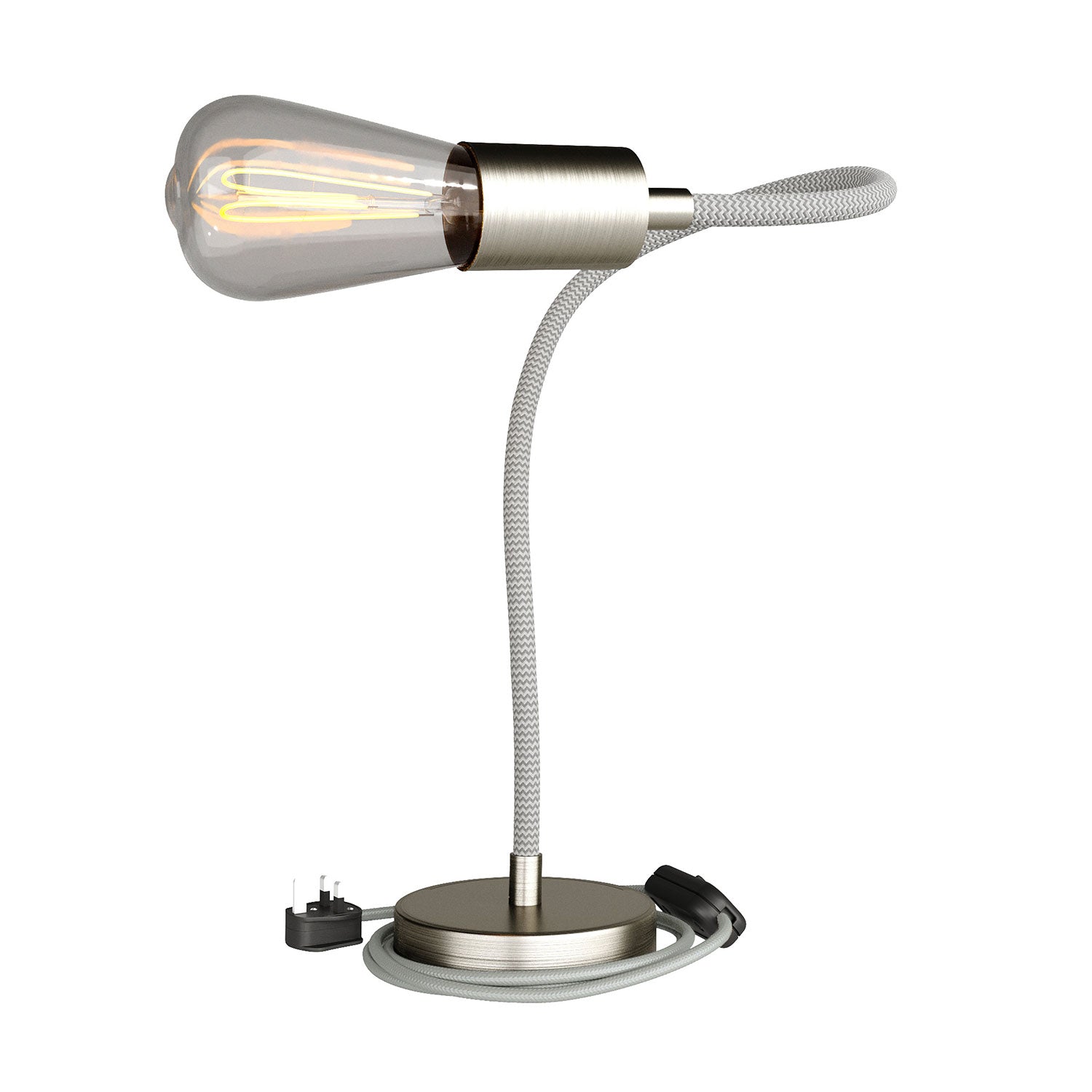 Table Flex adjustable table lamp with diffused light and UK plug ...