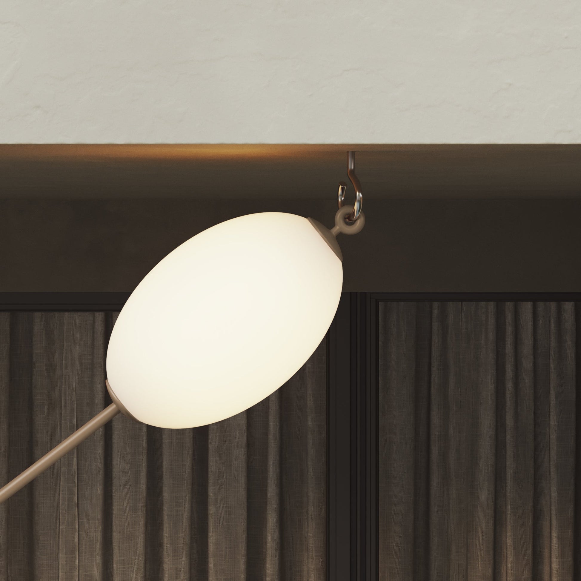 Terminale di chiusura con anello - Marina - Desert brown