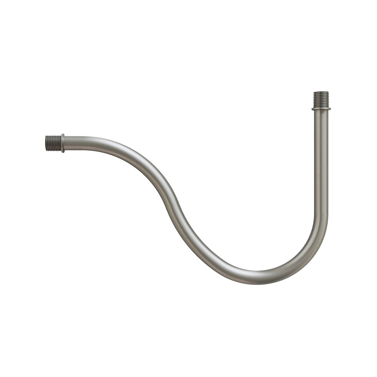 S-shaped tubular extension in satin titanium metal for lamp – Creative ...