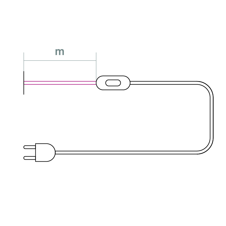 Distance switch - lamp holder