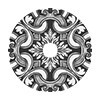 Majolica White - Black
