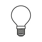 With bulb