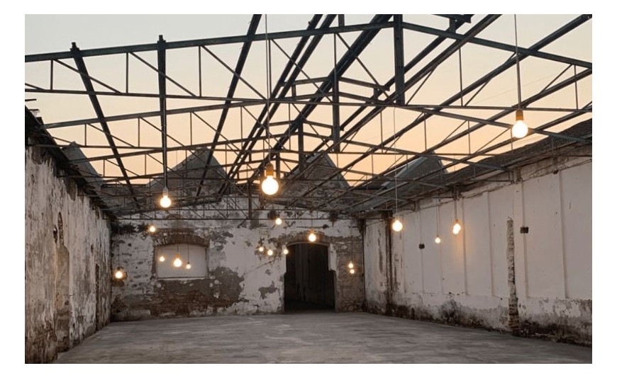 The lights of Creative-Cables transform the former tobacco factory Tabaccaia