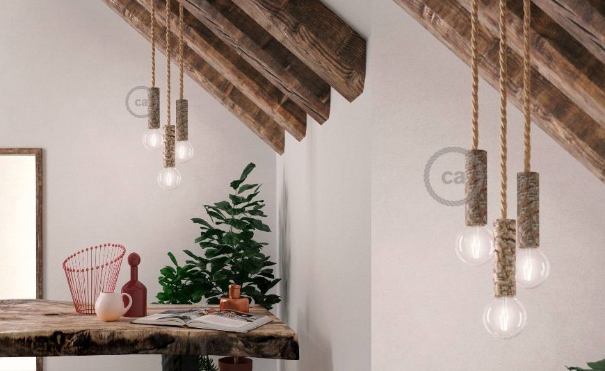 The new lamp holders Cortex by Creative-Cables